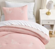 Reversible Butterfly Comforter & Shams