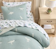 Reversible Dino Comforter & Shams
