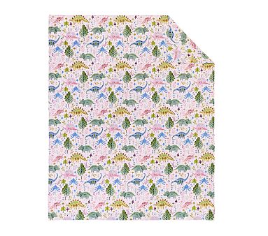 Floral Dino Organic Duvet