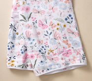 Wildflower Butterfly Oversized Muslin Baby Blanket