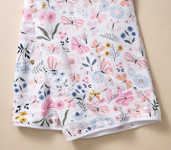 Rifle Paper Co. Garden Party Forest Oversized Organic Muslin