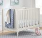 Elephant Stripe Organic Crib Fitted Sheet