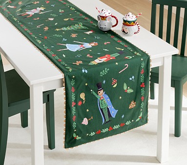Rifle Paper Co. Christmas Nutcracker Table Runner