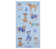 Salty Dog Kid Beach Towel