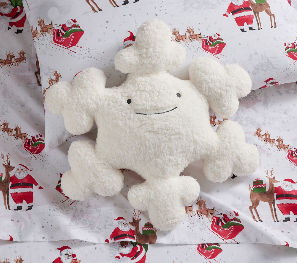 Snowflake Shaped Pillow