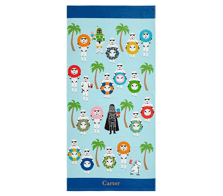 <em>Star Wars</em>&#8482; At the Beach Kid Beach Towel