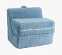 Anywhere Lounger, Light Blue Sherpa Slipcover Only