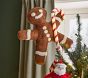 Felted Light-Up Gingerbread Tree Topper