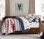 Baseball Fuzzy Throw Blanket &amp; Wedge Pillow Set