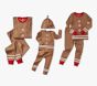 Gingerbread Organic Cotton Family Pajama Collection