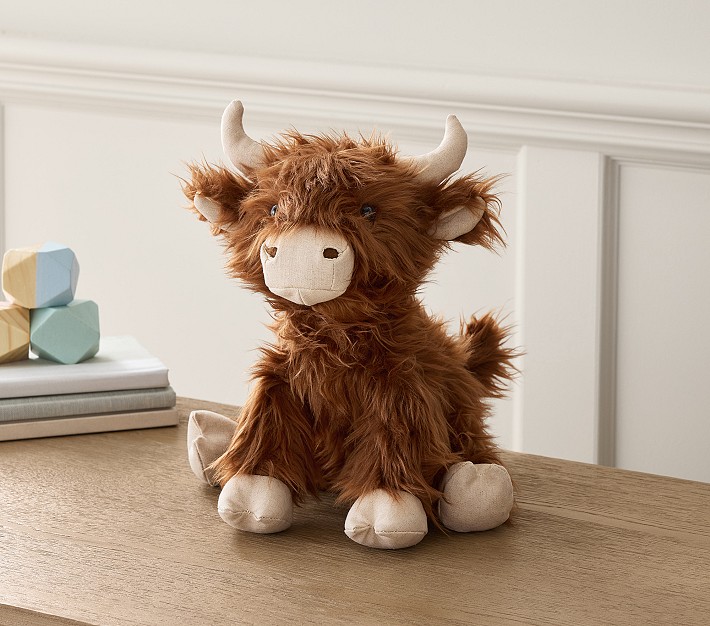 Highland Cow Plush Yak Plush White Highland Cow Yak 10