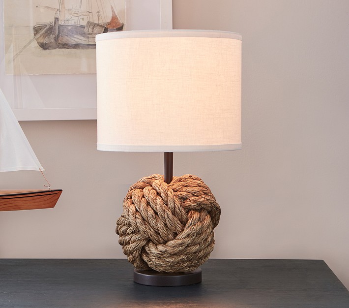 Rope Knot Table Lamp (16&quot;)