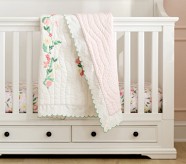 Paisley Peach Baby Quilt