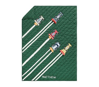 Remy Race Car Toddler Quilt