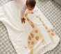 Fuzzy Giraffe Baby Blanket