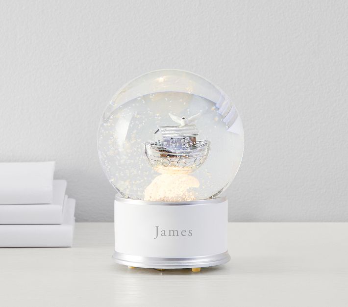 Noah's Ark Musical Light-Up Snow Globe | Pottery Barn Kids
