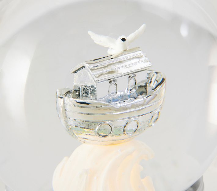 Noah's Ark Musical Light-Up Snow Globe | Pottery Barn Kids