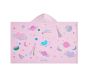 Galactic Heart Kid Beach Hooded Towel