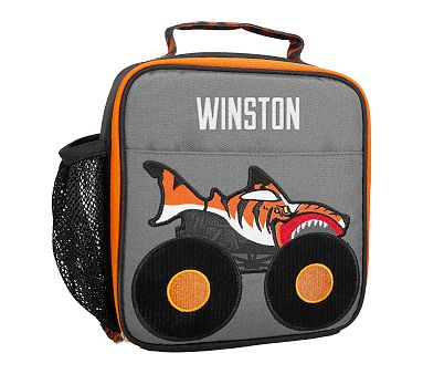 Monster Trucks Tiger Shark Critter Mackenzie Classic RPET Lunch Box