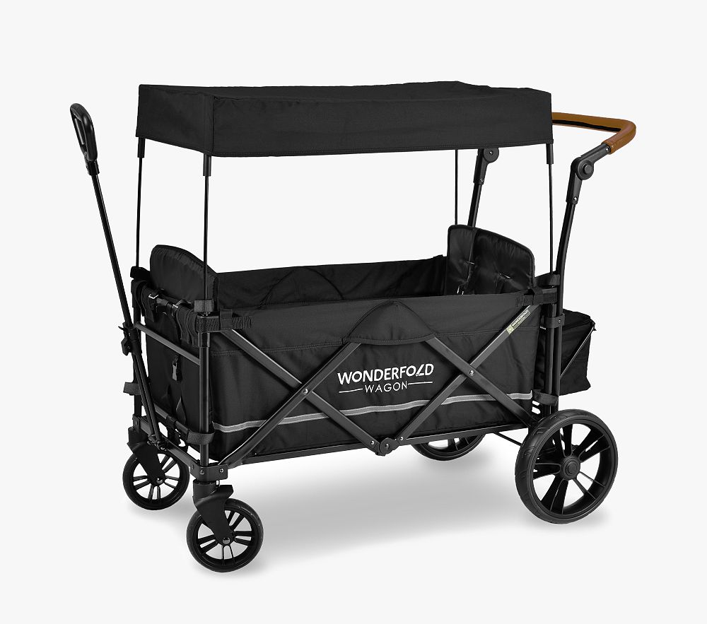 Wonderfold X2 Pull and Push Double Stroller Wagon
