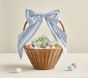 Gingham Easter Basket Handle Bows