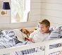 Arlo Stripe Reversible Organic Duvet Cover &amp; Shams