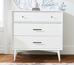 west elm x pbk Mid-Century 3-Drawer Dresser (36w x 18d")