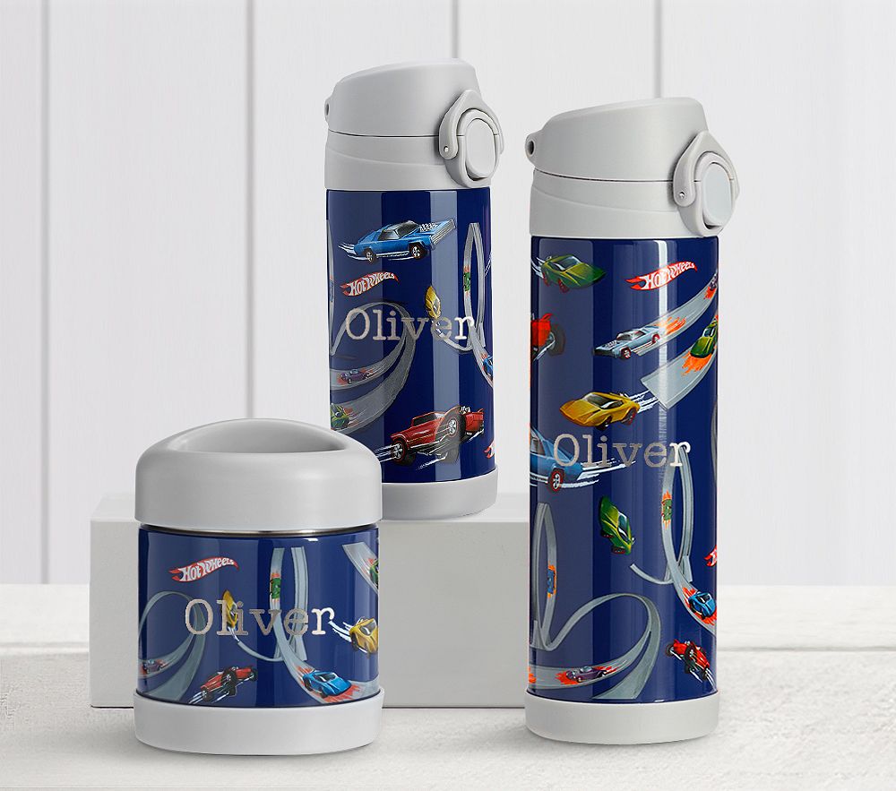 Mackenzie Gray Blue Hot Wheels&#8482; Water Bottles