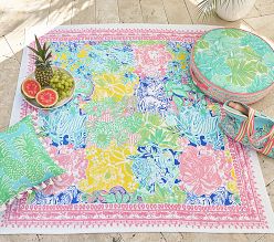 Lilly Pulitzer Cheek to Cheek Family Beach Towel