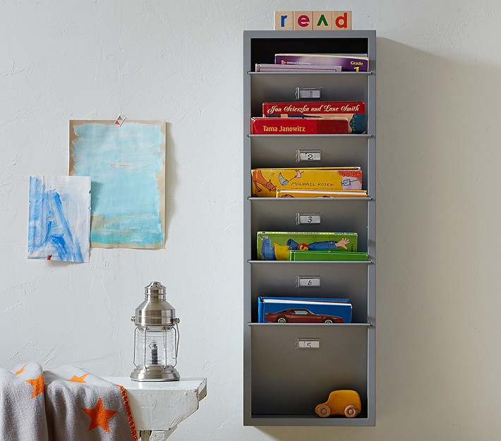 Modern Metal Book Rack