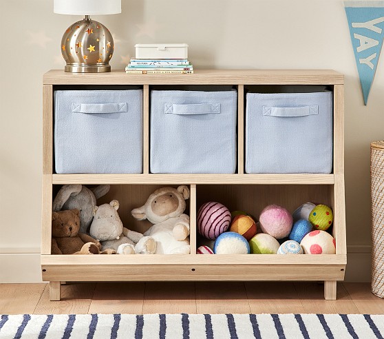 Kids Toy Storage Organizer With Blackboard Top-3-Drawer
