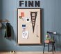 Heritage Walnut Campaign Pinboard (32&quot; x 48&quot;)