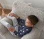 Kids Anywhere Chair&#174;, Gray Cozy Sherpa