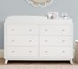 Sloan 6-Drawer Dresser &amp; Topper Set (55w x 18d&quot;)