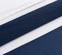 Rugby Stripe Organic Duvet Cover &amp; Shams