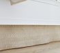 Sweet Animal Linen Crib Skirt