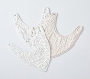 Meredith Muslin Drool Bib Set