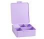 Square All-in-one Recycled Kids Bento Box, Lavender
