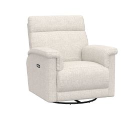 Dream Deluxe Recliner Power Recliner Eco Performance Weave Oatmeal