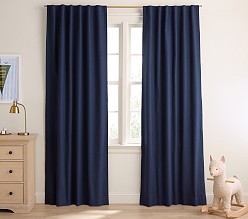 Quincy Cotton Canvas Blackout Curtain