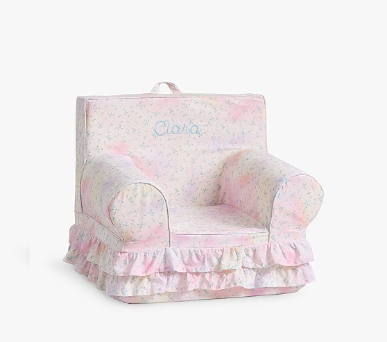Kids Anywhere Chair®, Blush Buffalo Check | Pottery Barn Kids