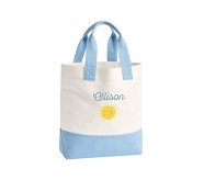 Personalized Chambray Kids Tote