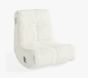 Mini Gaming Chair, Recycled Sherpa Ivory