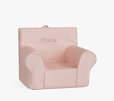 Kids Anywhere Chair, Sepia Rose Twill Slipcover Only