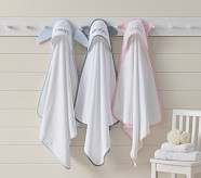 Gingham Critter Baby Hooded Towel & Washcloths