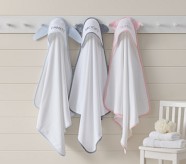 Gingham Critter Baby Hooded Towel & Washcloths