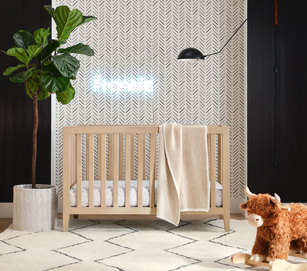 York Painted Herringbone Wallpaper