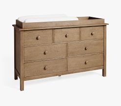 Kendall 7-Drawer Dresser & Topper Set (55w x 19d")