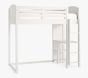 Austen Loft Bed, Single,  Simply White, In-Home Delivery