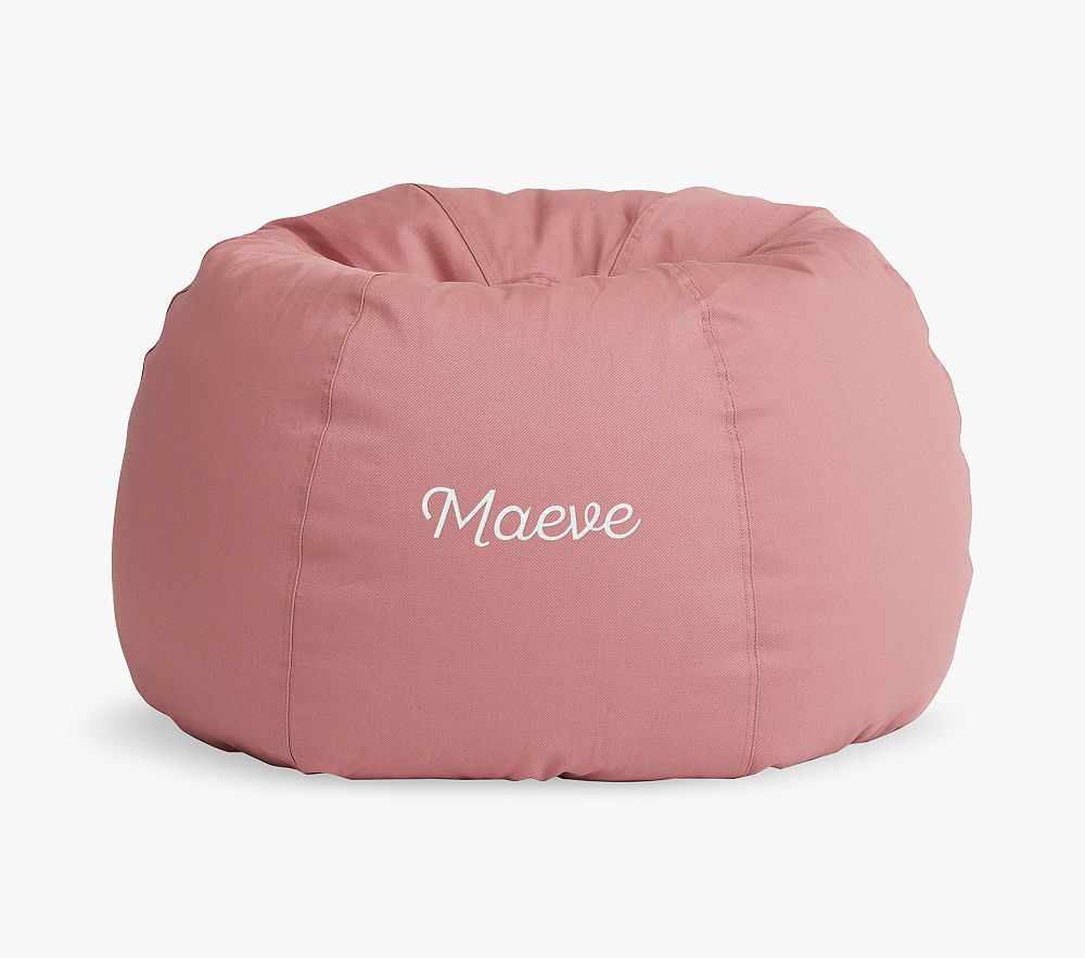 Anywhere Beanbag&#8482;, Solid Soft Berry Twill